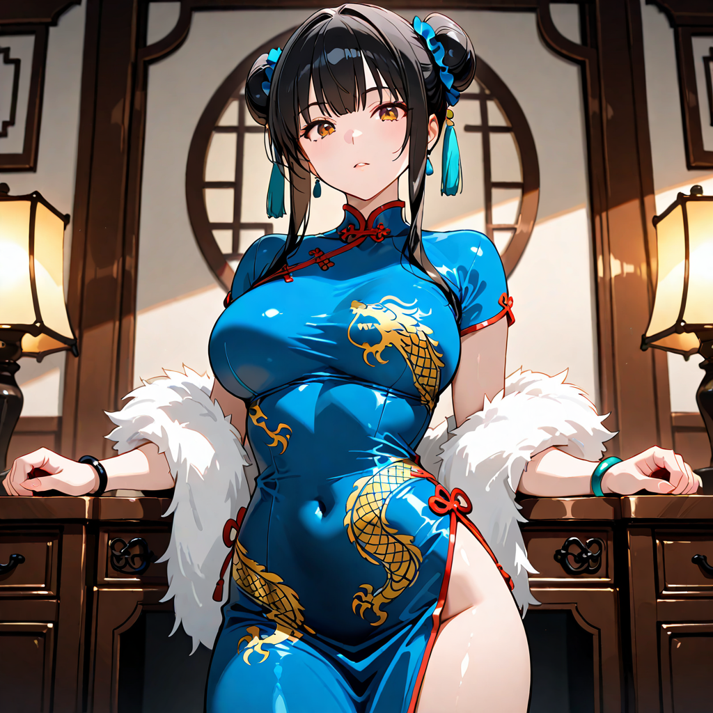 ゾンビ, チャイナドレス