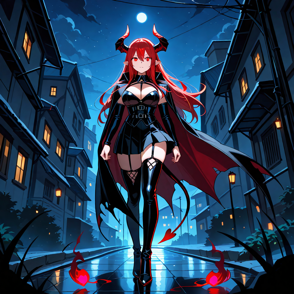夜, ニーソックス, インキュバス