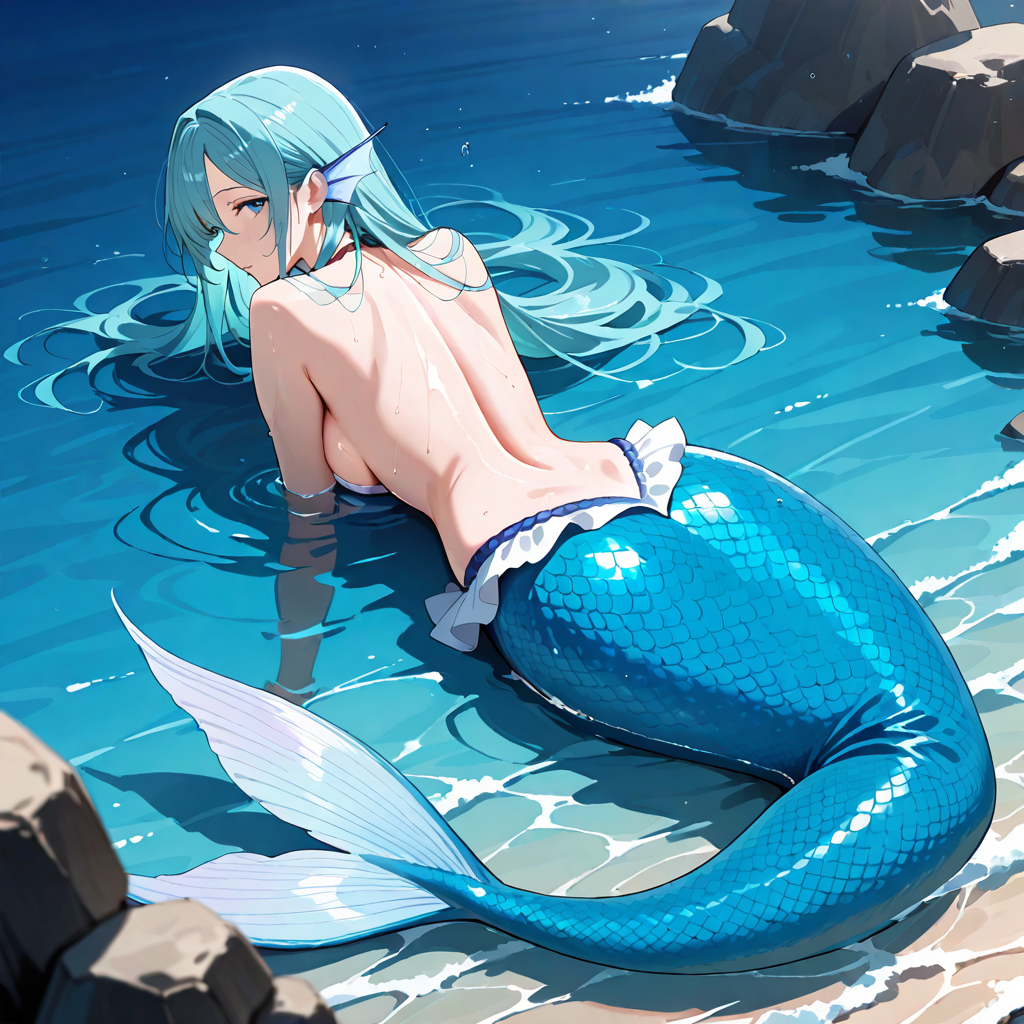 女性複数, 人魚