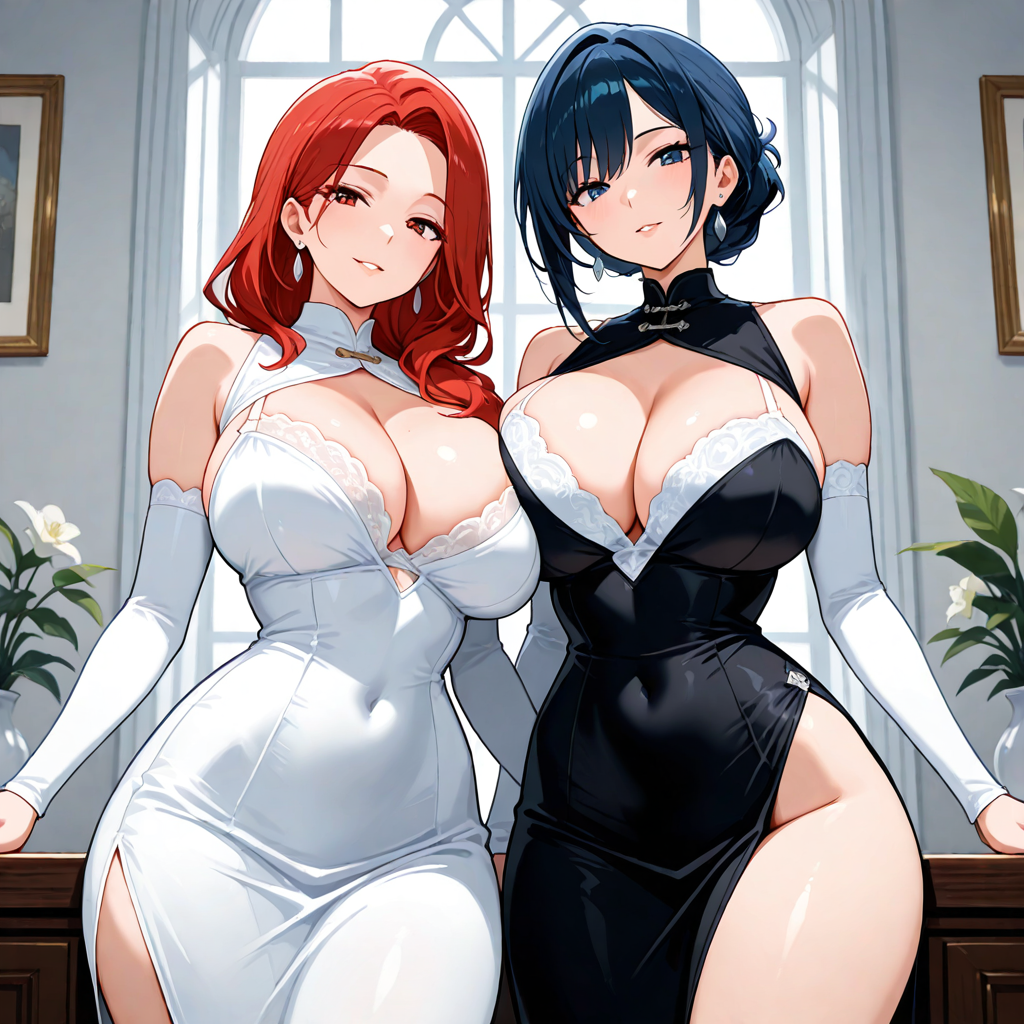 女性複数, くびれ