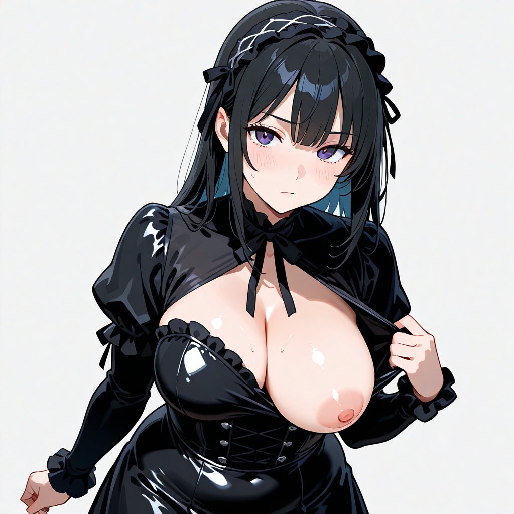 片乳, ゴシックドレス, ムチムチ